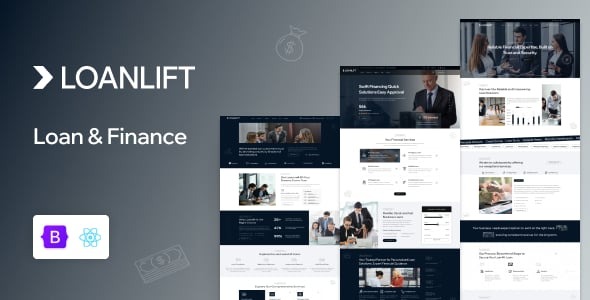 Loanlift - Loan & Finance React Template