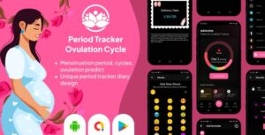 Period Tracker Ovulation Cycle - Menstrual Calendar - Pregnancy Pill Reminder