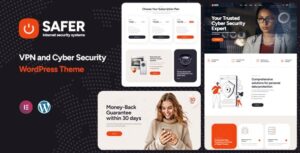 Safer - VPN, Cyber Security and CCTV WordPress Theme