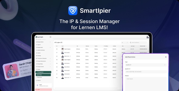 SmartIpier – IP And Session Manager for Lernen LMS