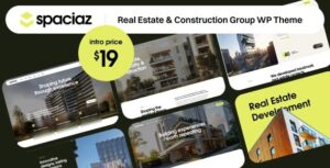 Spaciaz – Real Estate & Construction Group WordPress Theme