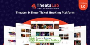 TheataLab - Theater And Show Ticket Booking Platform