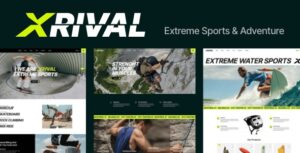 Xrival - Extreme Sports and Adventure WordPress Theme