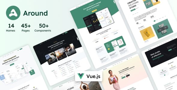 Around - Vue 3 Multipurpose Landing Template