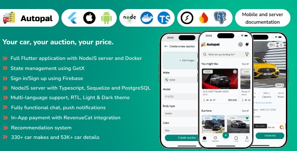 Autopal - Car auctions (Full Application)