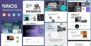 Binos - Business Consulting & Marketing WordPress Elementor Theme