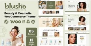 Blusho - Beauty & Cosmetics Store WooCommerce WordPress Theme