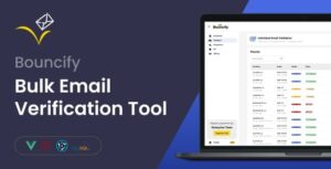 Bouncify | Bulk Email Verification & Lead Management Platform (SaaS)