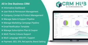 CRM Hub SaaS - All in One Business CRM