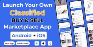 DTClassified - Classified Buy and Sell Marketplace Flutter App ( Android - ios ) - Admin Panel