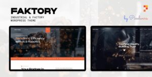 Faktory | Industrial & Factory WordPress Theme