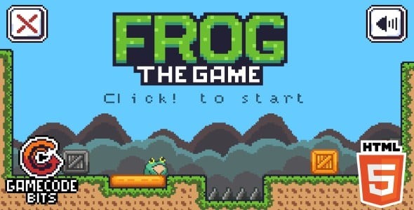 Frog The Game - HTML5 Game