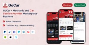GoCar - Mechanic and Car Service Provider Marketplace Platform