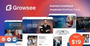 Growsee - Business Consulting & Investment WordPress Theme