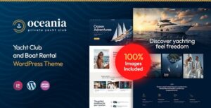 Oceania - Yacht Club and Boat Rental WordPress Theme