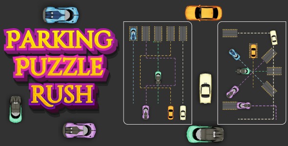 Parking Puzzle Rush – Unity 3D Puzzle Game with AdMob