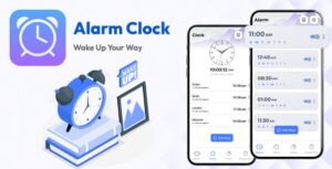 Smart Clock - Wake Up - Timer & World Clock - Easy Alarm Management - Timer Alarm Clock