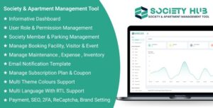 SocietyHub SaaS - Society & Apartment Management Tool