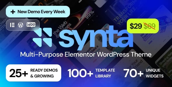 Synta - Multipurpose WordPress Theme