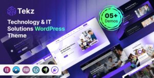 Tekz - Technology & IT Solutions WordPress Theme