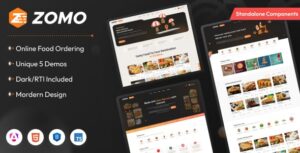 Zomo - Online Organic Food Delivery Angular Template