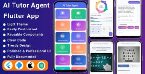 AI Tutor Agent Flutter App | Maths Homework Helper | AI Math Solver App | AI Assistant