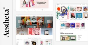 Aestheta - Print Shop & Printing Company WordPress Theme