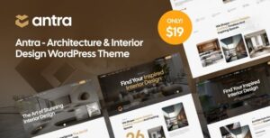 Antra - Architecture & Interior Design WordPress Theme