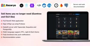 Bazaryo web - Sell & Buy, Gumtree & OLX like (full application)