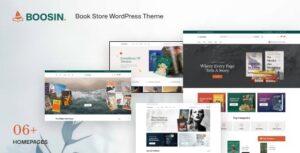 Boosin – Book Store WordPress Theme