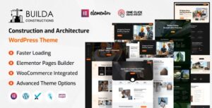 Builda - Construction and Architecture WordPress Theme