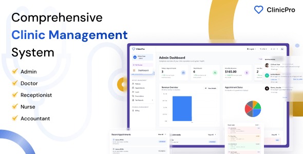 ClinicPro - SaaS - Multi Tenancy - Multiple Clinic Management System with Odontograms & AI Analysis