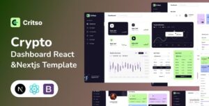 Critso - Crypto Dashboard React & NextJS Template