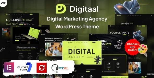 Digitaal - Digital Marketing Agency WordPress Theme