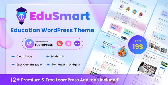 Education WordPress Theme | EduSmart