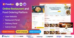 Foodigo - Online Restaurant and Food Ordering Platfrom