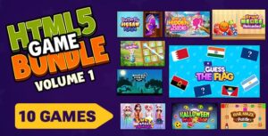 HTML5 Game Bundle Volume 1 [ Construct 3 , HTML5 ]