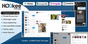 Hookee - PWA Chat App | Angular 19, Node.js, MongoDB & Socket.io Chat App