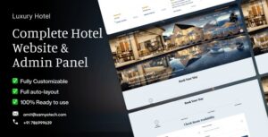 Hotel Booking System | Hotel Website with booking | Hotel CRM