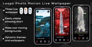 Loops Photo Motion Live Wallpaper - Moving Pictures - 3D Pictures Animation - 3D Photo Motion Maker