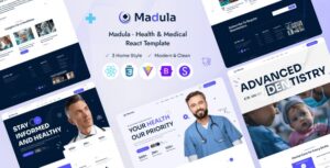Madula - Health & Medical React Template