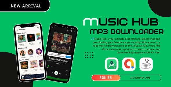 Music Hub- Music PLayer With Mp3 Downloader