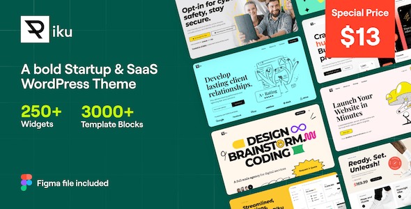 Piku - Startup & SaaS WordPress Theme