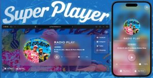 Radio Super Player - Todo Players HTML5 ShoutCast, Icecast y Web