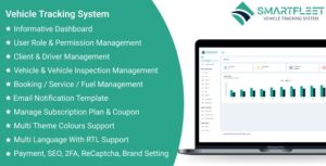Smart Fleet SaaS - Vehicle Tracking System