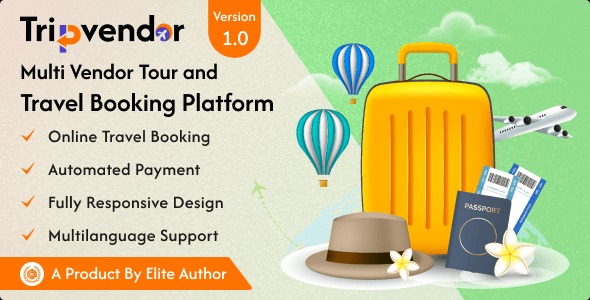 TripVendor - Multi Vendor Tour And Travel Booking Platform