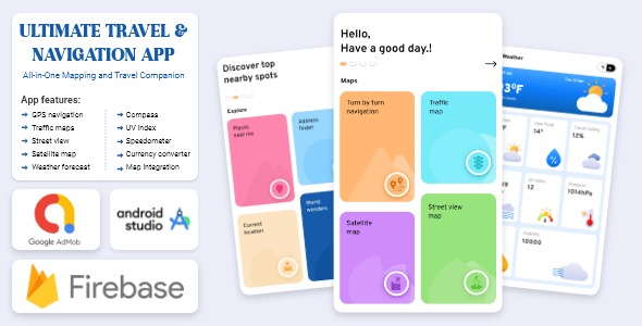 Ultimate Travel & Navigation App – All-in-One Mapping and Travel Companion