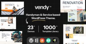 Vendy | Service Elementor Theme for Small Business