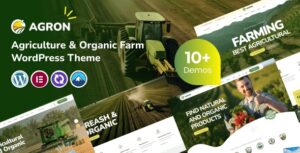 Agron - Agriculture & Organic Farm WordPress Theme