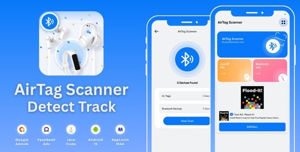 AirTag Scanner Detect Track with AdMob Ads Android
